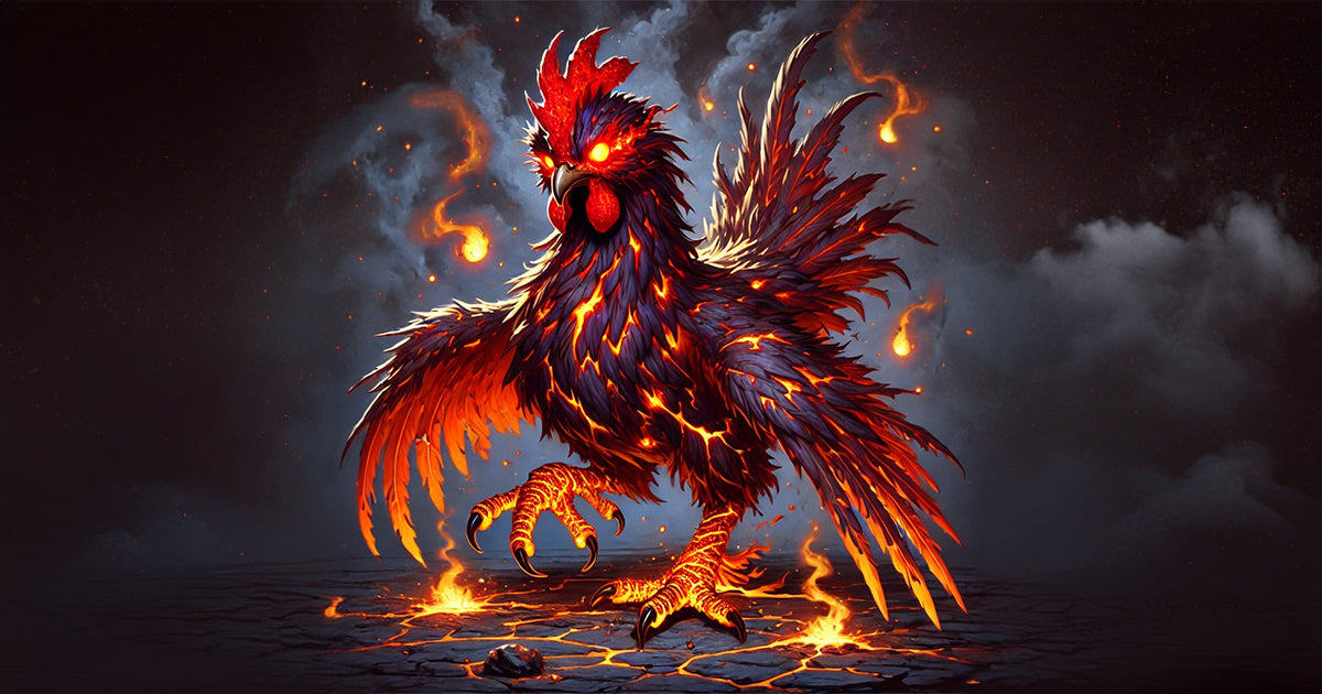 Thrain's Creature Codex: Infernal Chickens - 5E – WereRabbit Press