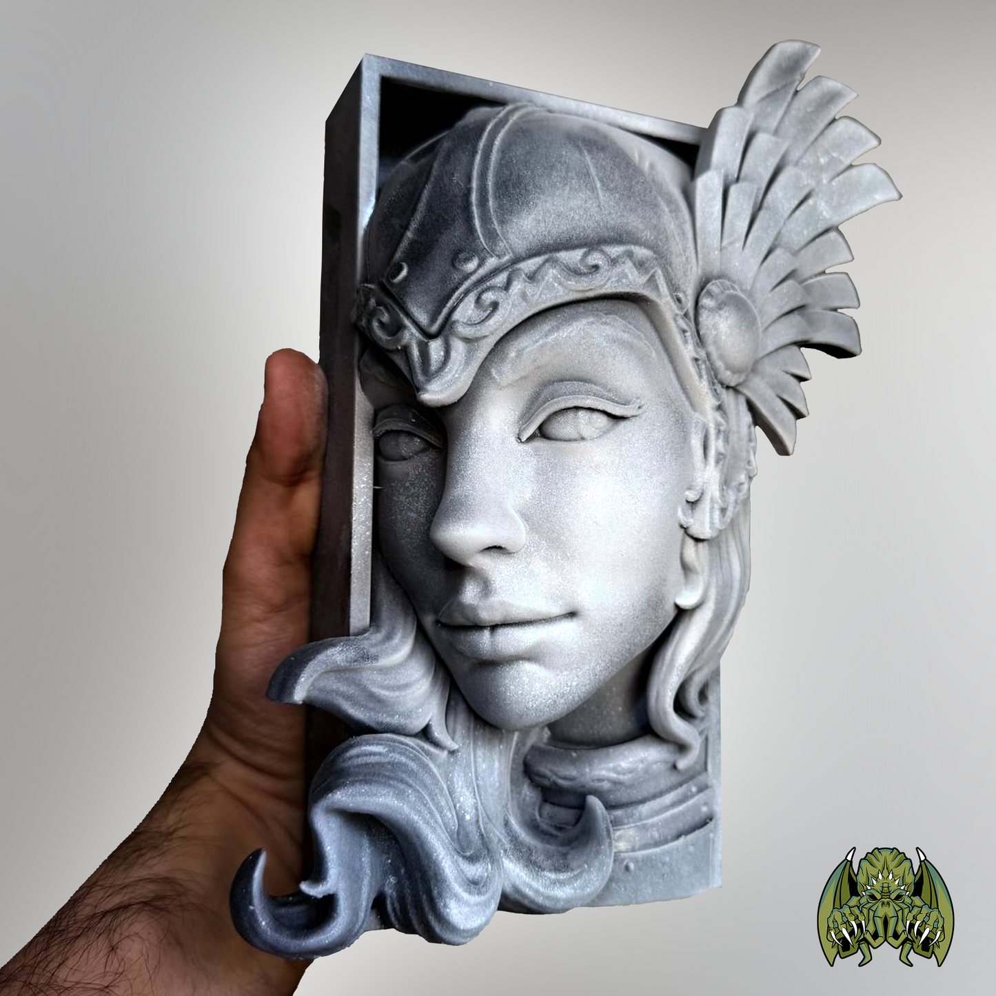 Alternative Brunilde Warrior Valkyrie Book Nook