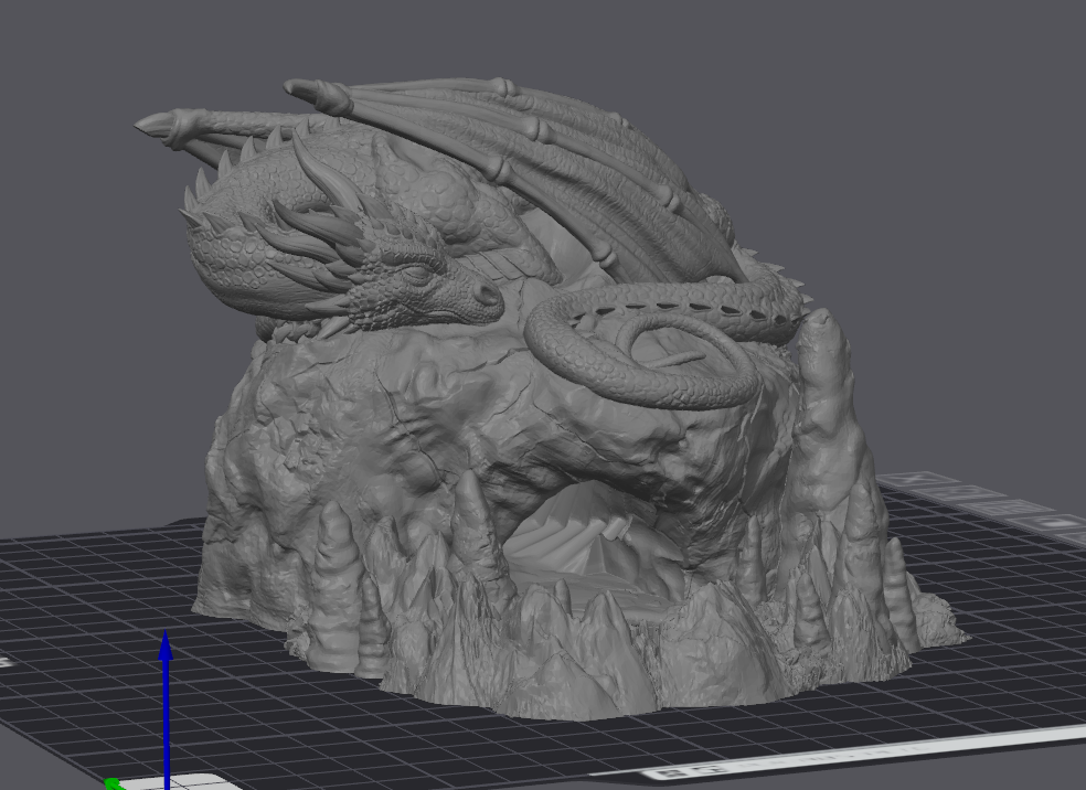 Sleepy Dragon Dice Tower