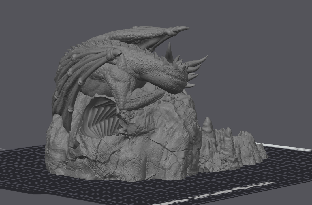 Sleepy Dragon Dice Tower