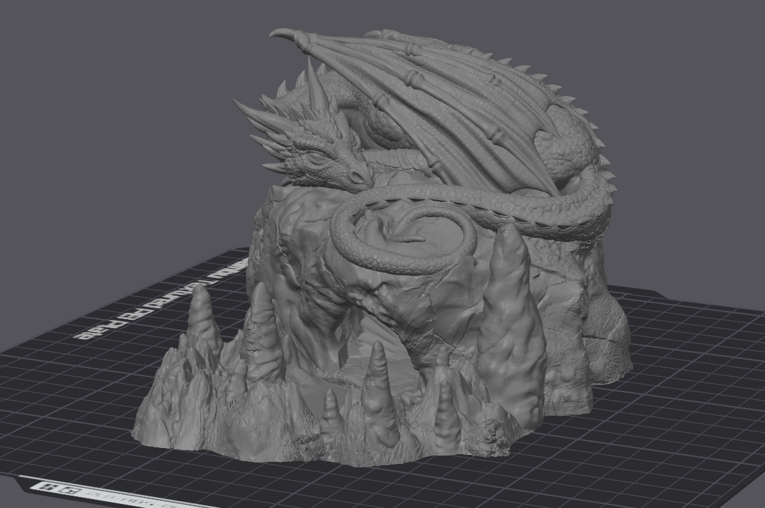 Sleepy Dragon Dice Tower