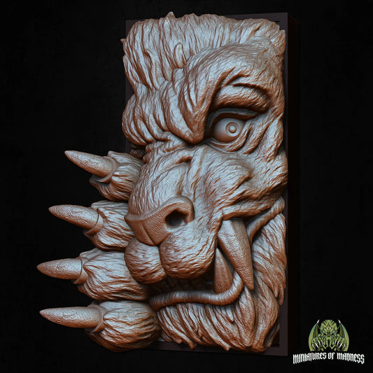 Lion Book Nook